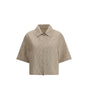 Veste courte en chambray Fendi