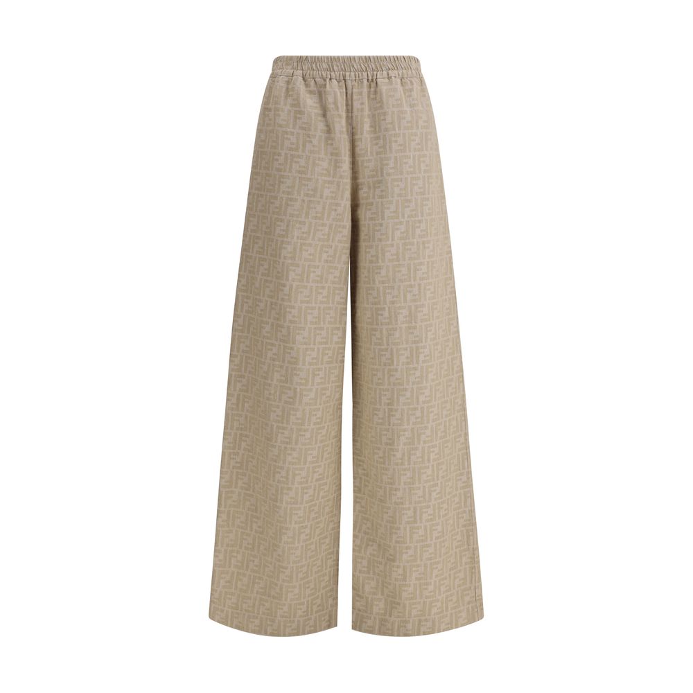 Pantalon en chambray Fendi