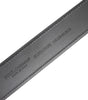 Dolce &amp; Gabbana Black Leather Silver Metal Logo Buckle Belt