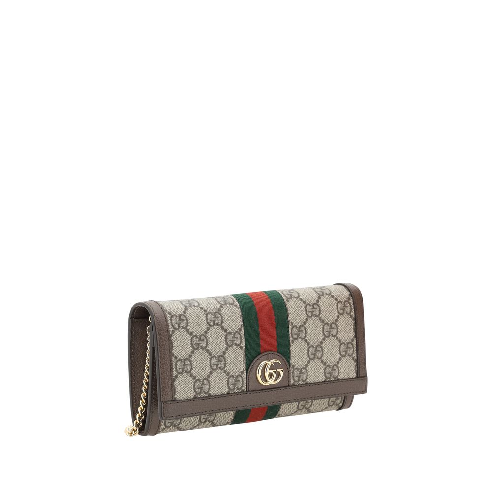 Portefeuille à chaîne Gucci