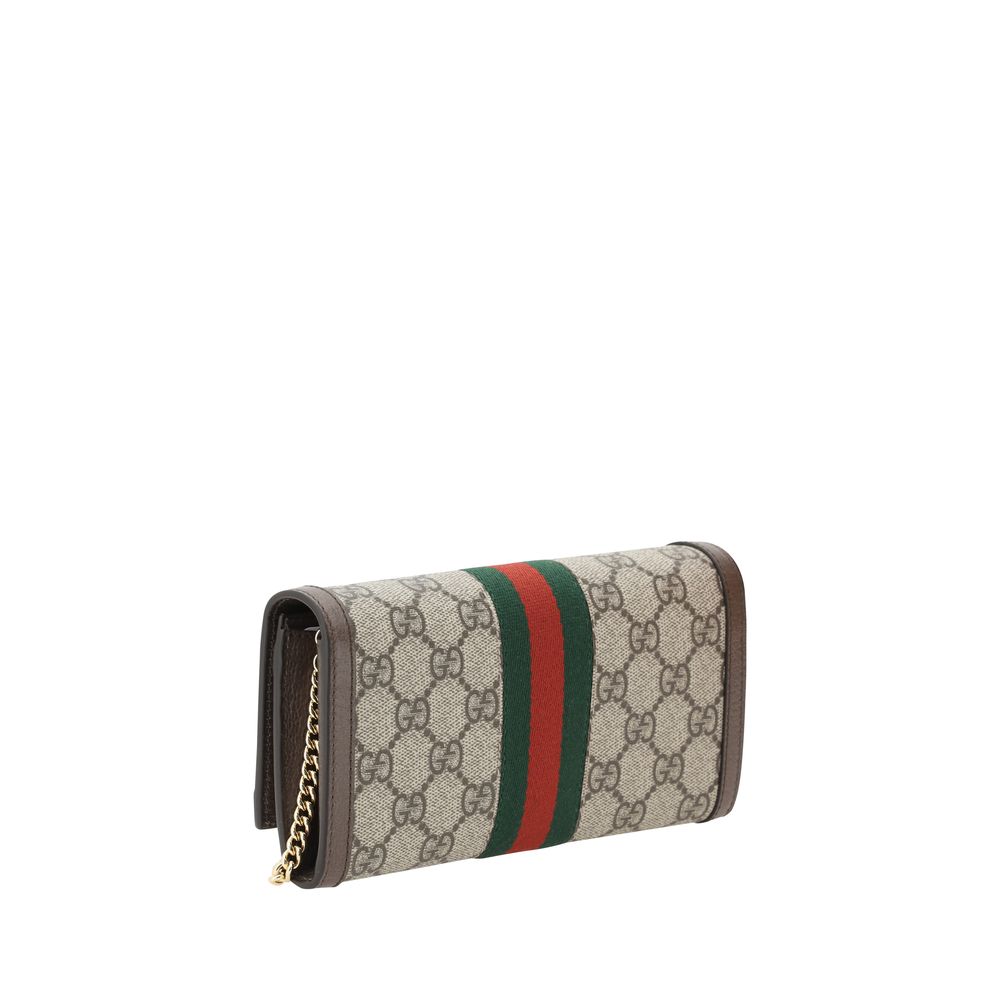 Portefeuille à chaîne Gucci