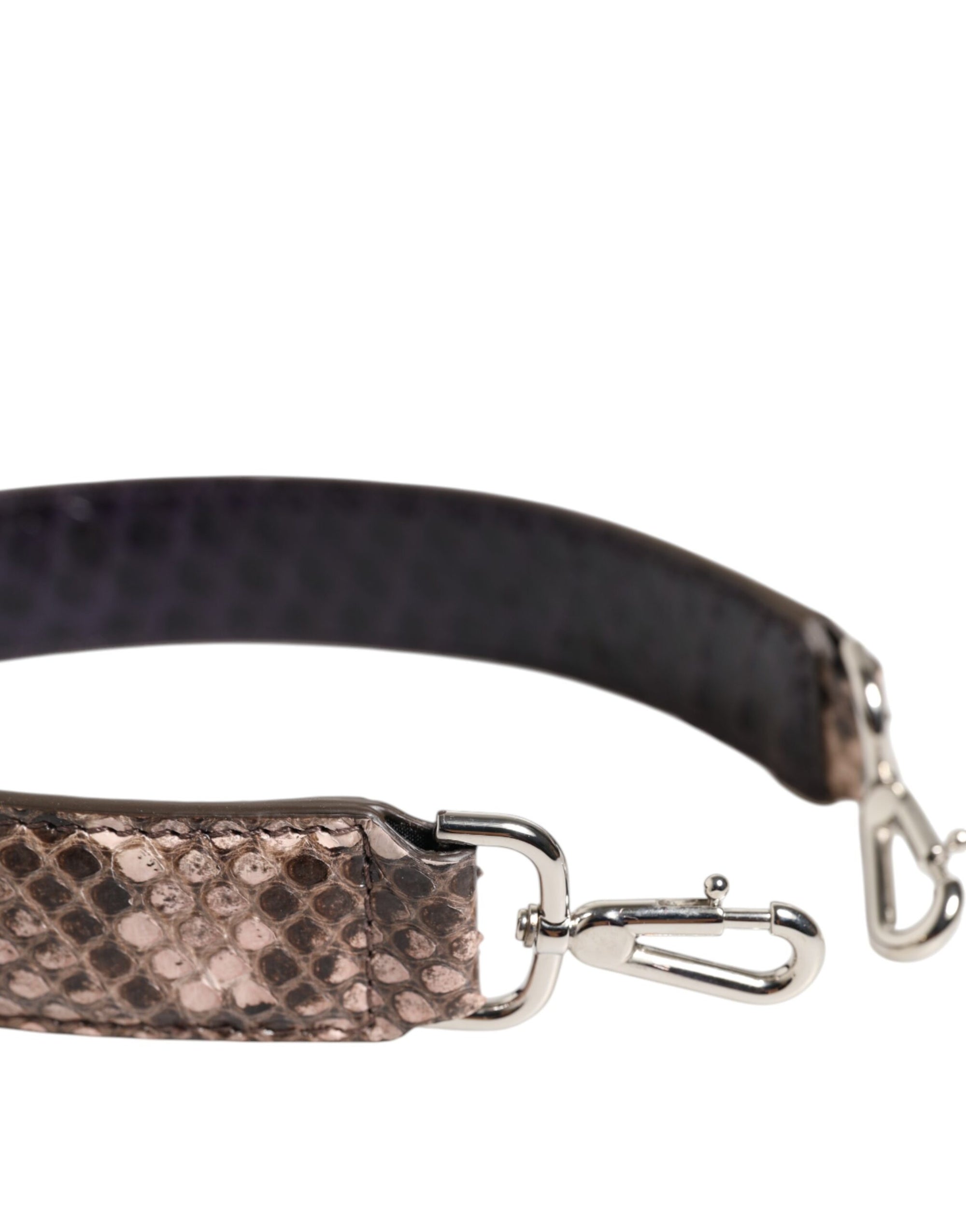 Bandoulière accessoire pour sac à main en cuir exotique marron Dolce &amp; Gabbana