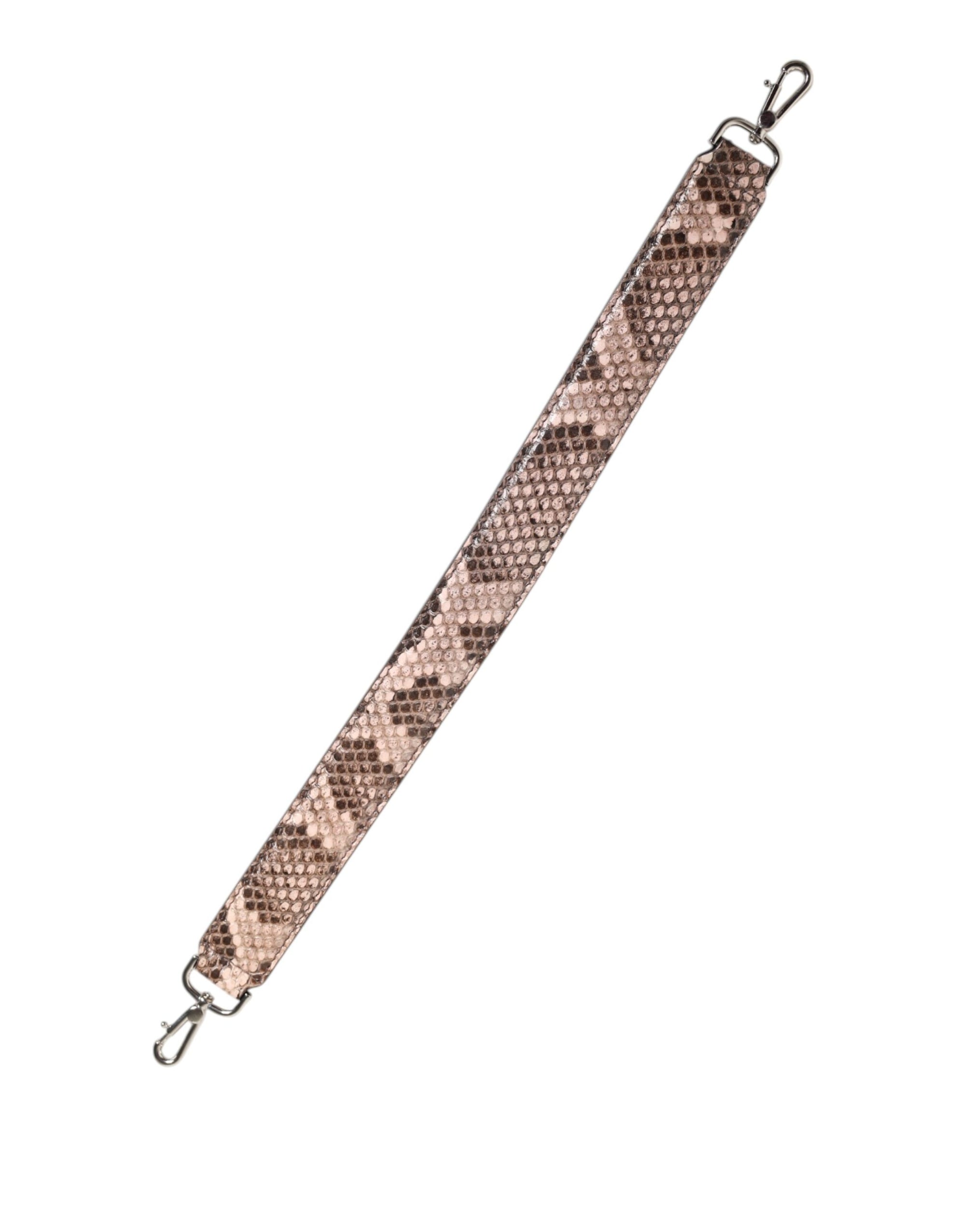 Bandoulière accessoire pour sac à main en cuir exotique marron Dolce &amp; Gabbana