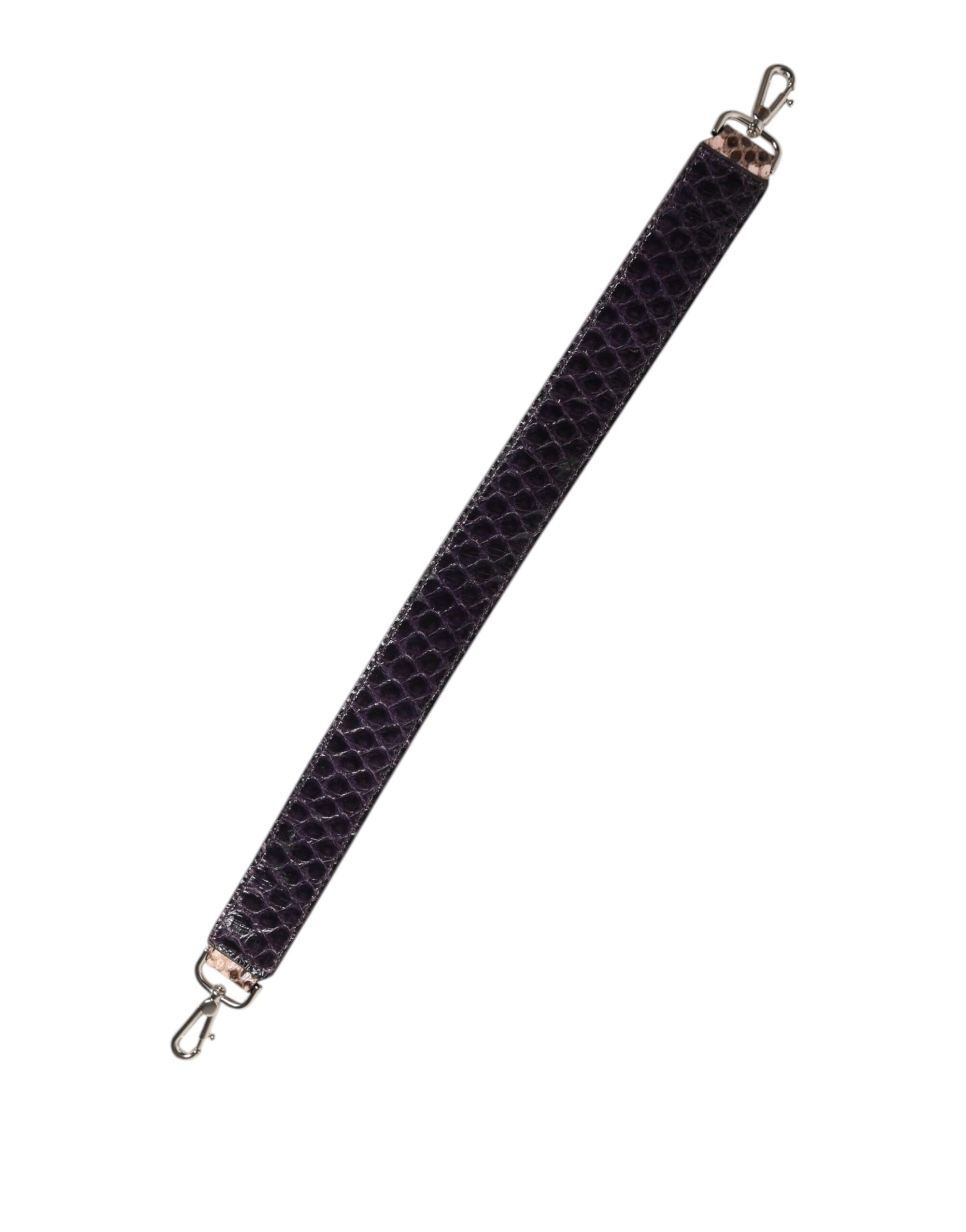 Bandoulière accessoire pour sac à main en cuir exotique marron Dolce &amp; Gabbana