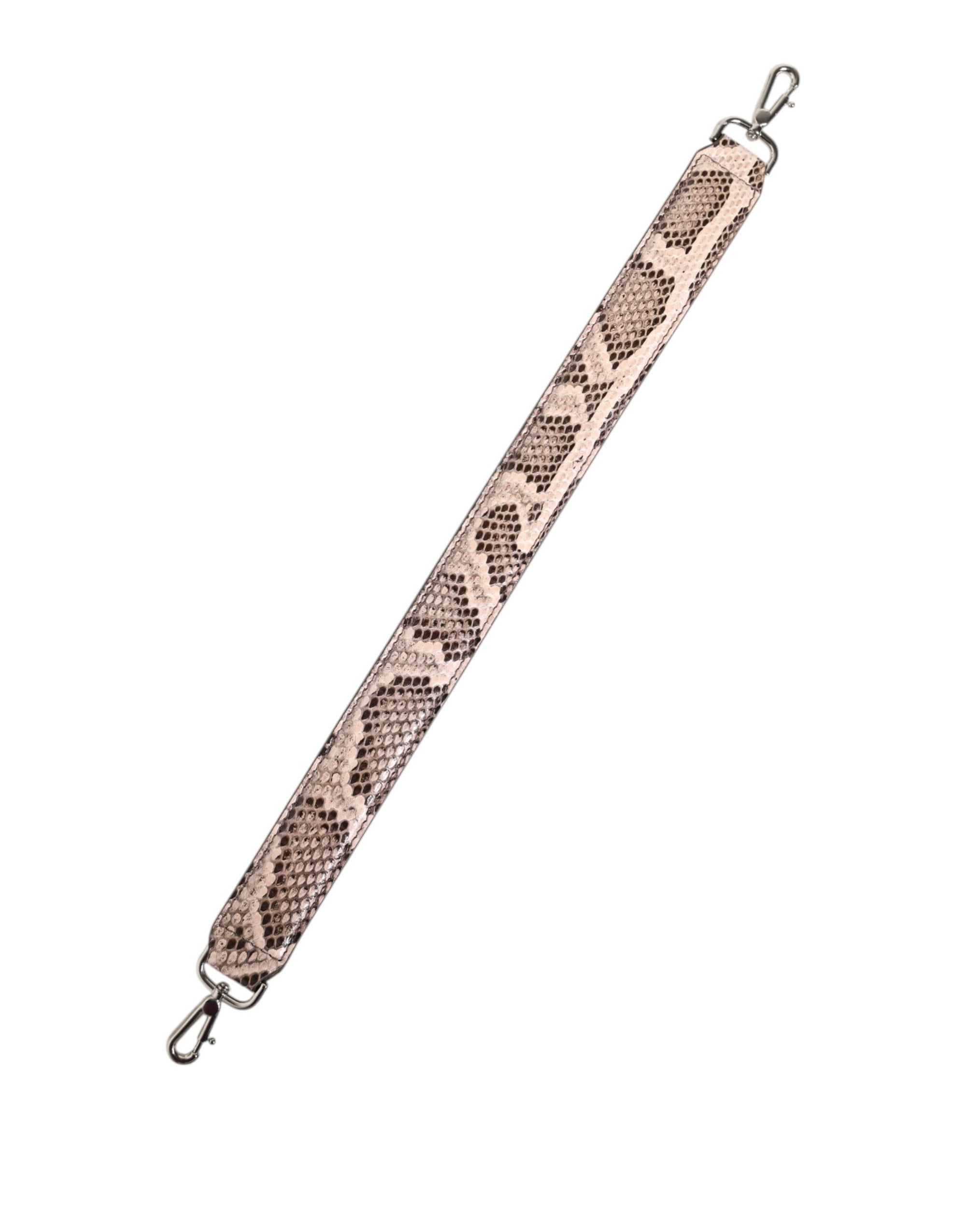 Bandoulière accessoire pour sac à main en cuir exotique beige Dolce &amp; Gabbana