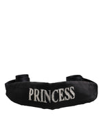 Ceinture tressée noire Princess Fantasy de Dolce &amp; Gabbana