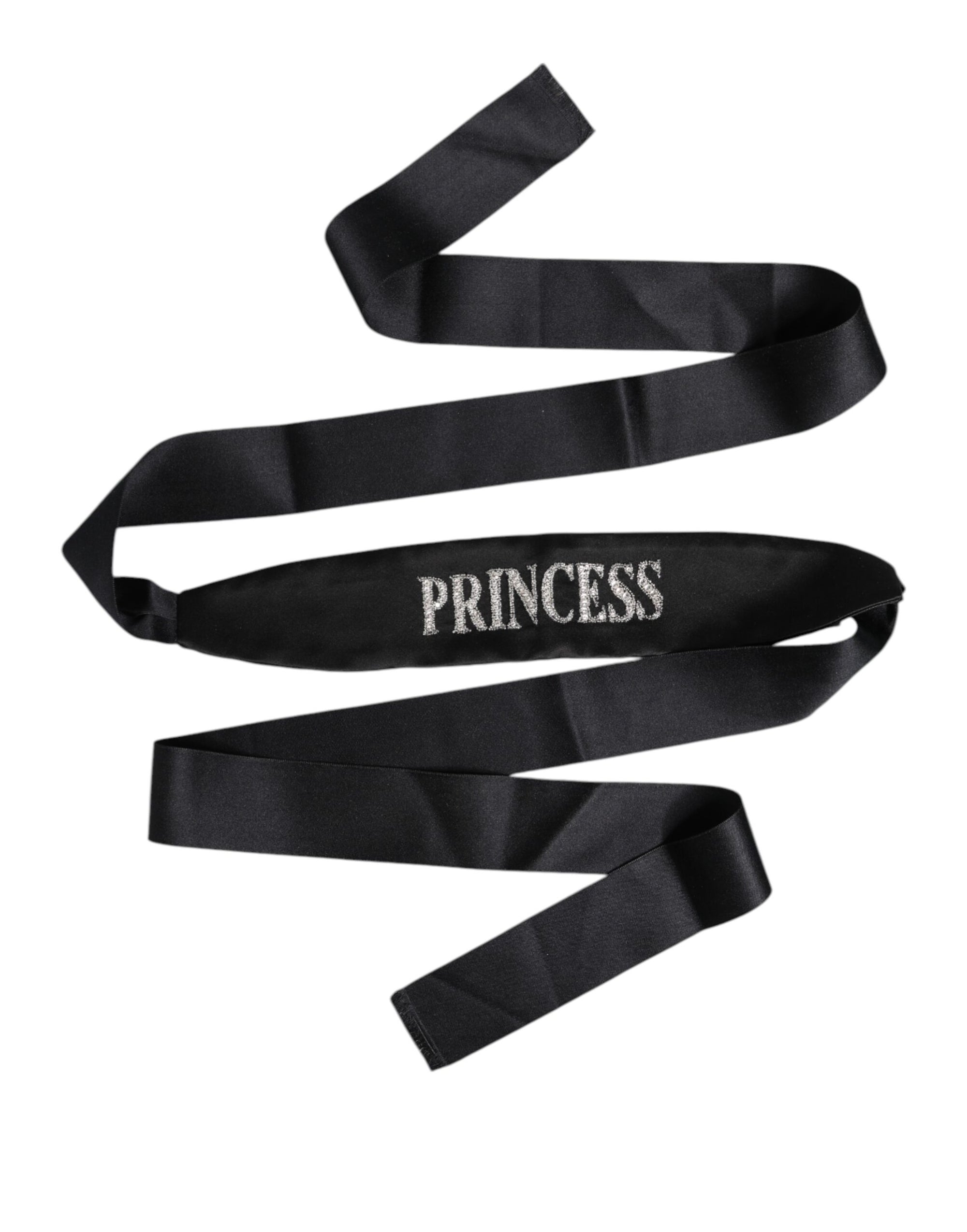 Ceinture tressée noire Princess Fantasy de Dolce &amp; Gabbana