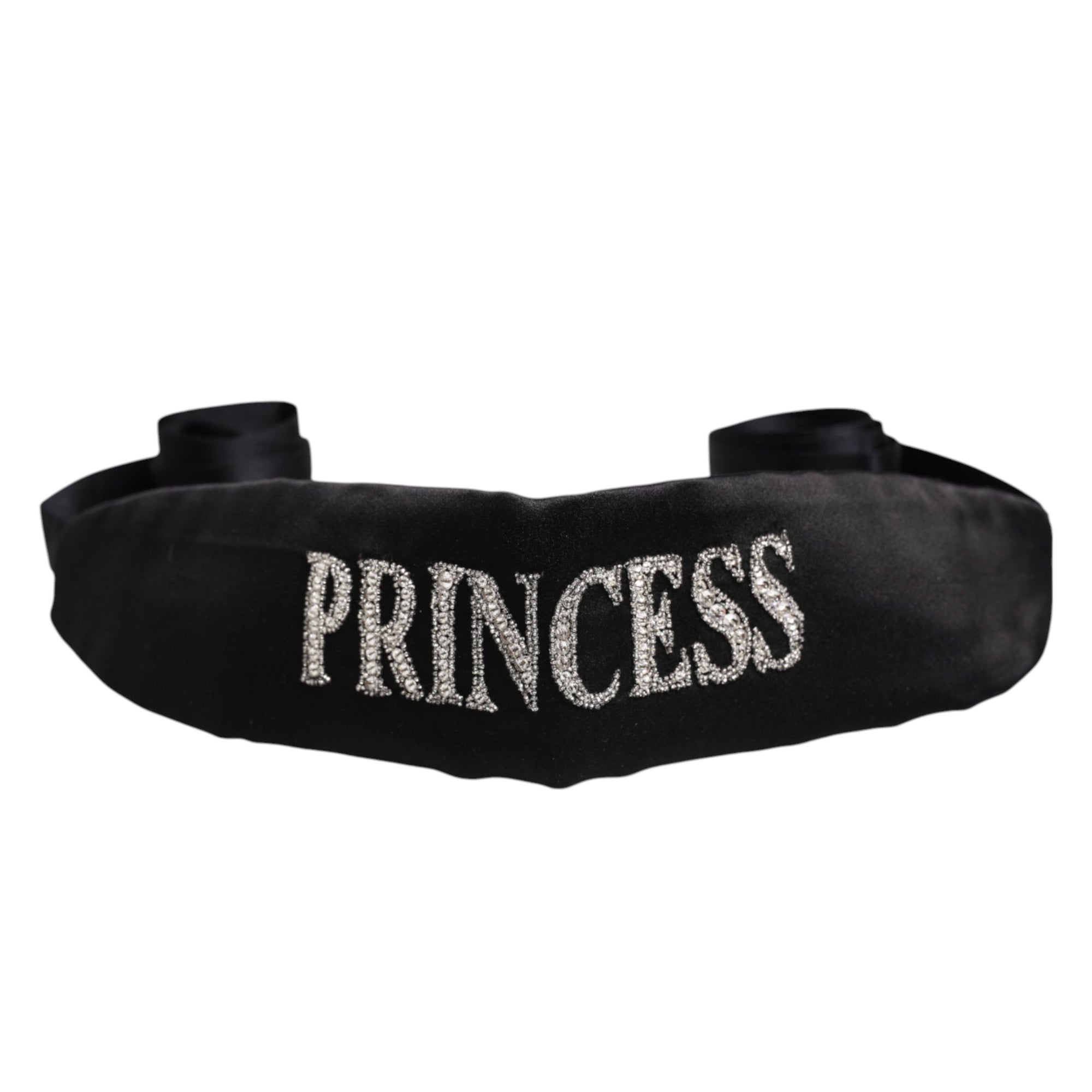 Ceinture tressée noire Princess Fantasy de Dolce &amp; Gabbana
