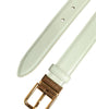 Ceinture Dolce &amp; Gabbana en cuir vert clair avec boucle en métal doré