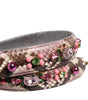 Sac à main Dolce &amp; Gabbana à bandoulière multicolore ornée