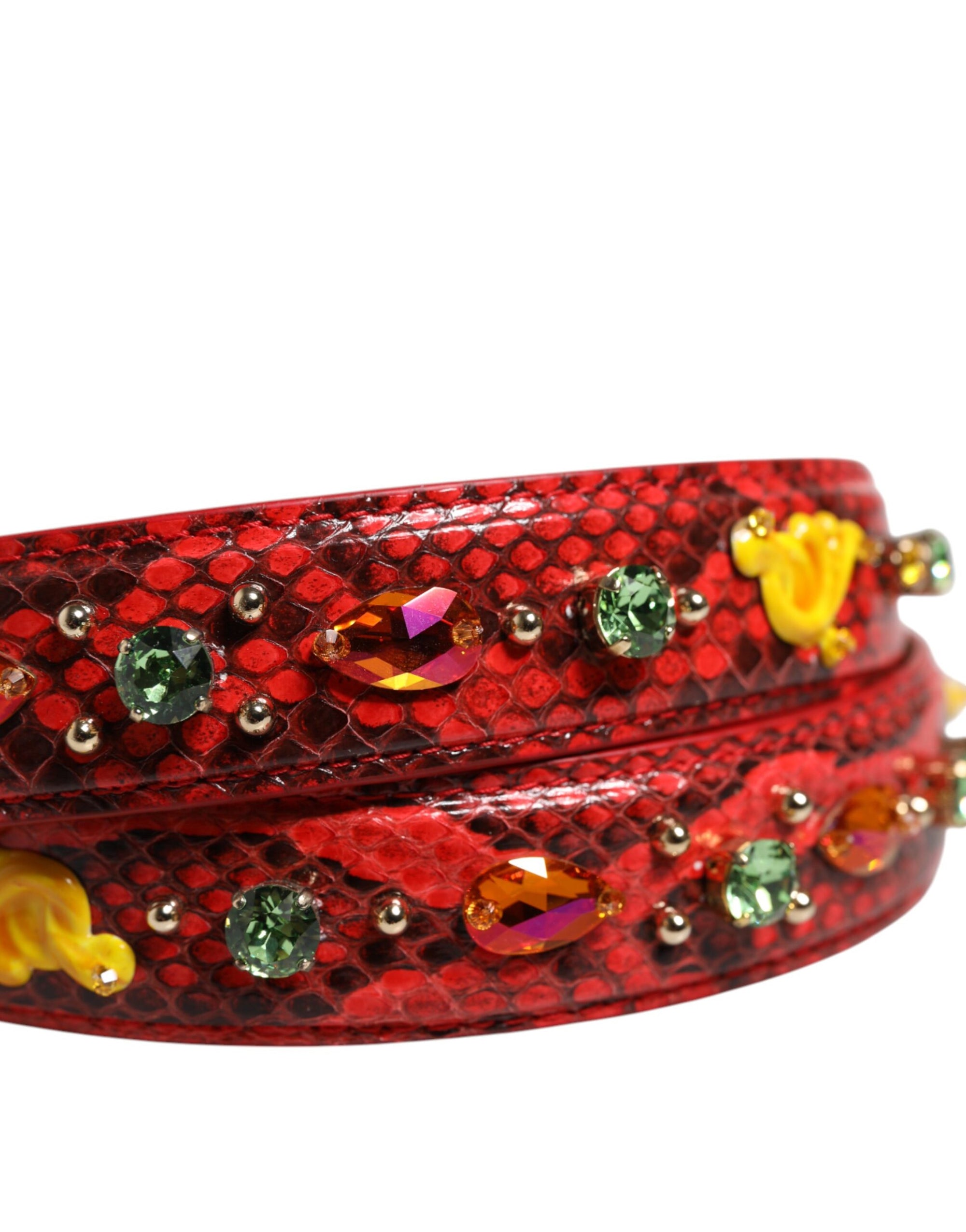 Bandoulière pour sac à main Dolce &amp; Gabbana à ornements multicolores