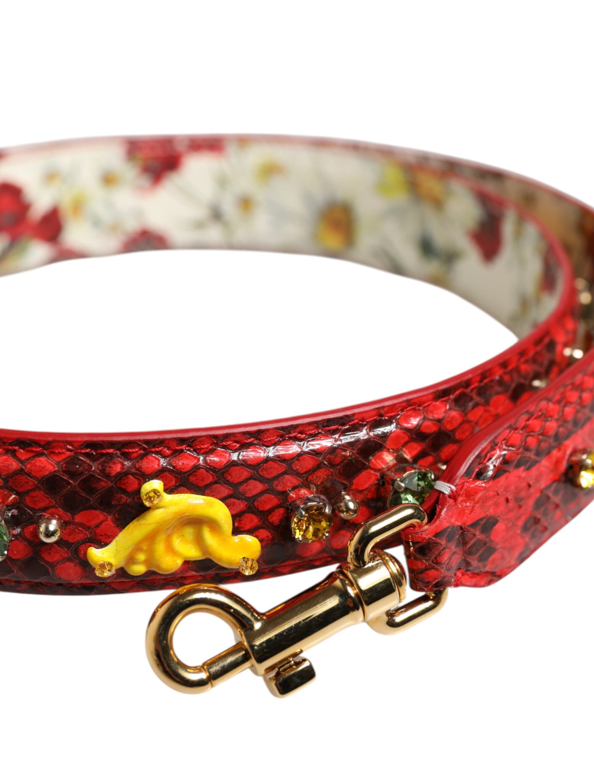 Bandoulière pour sac à main Dolce &amp; Gabbana à ornements multicolores