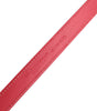 Ceinture en cuir rouge à boucle carrée en métal Dolce &amp; Gabbana