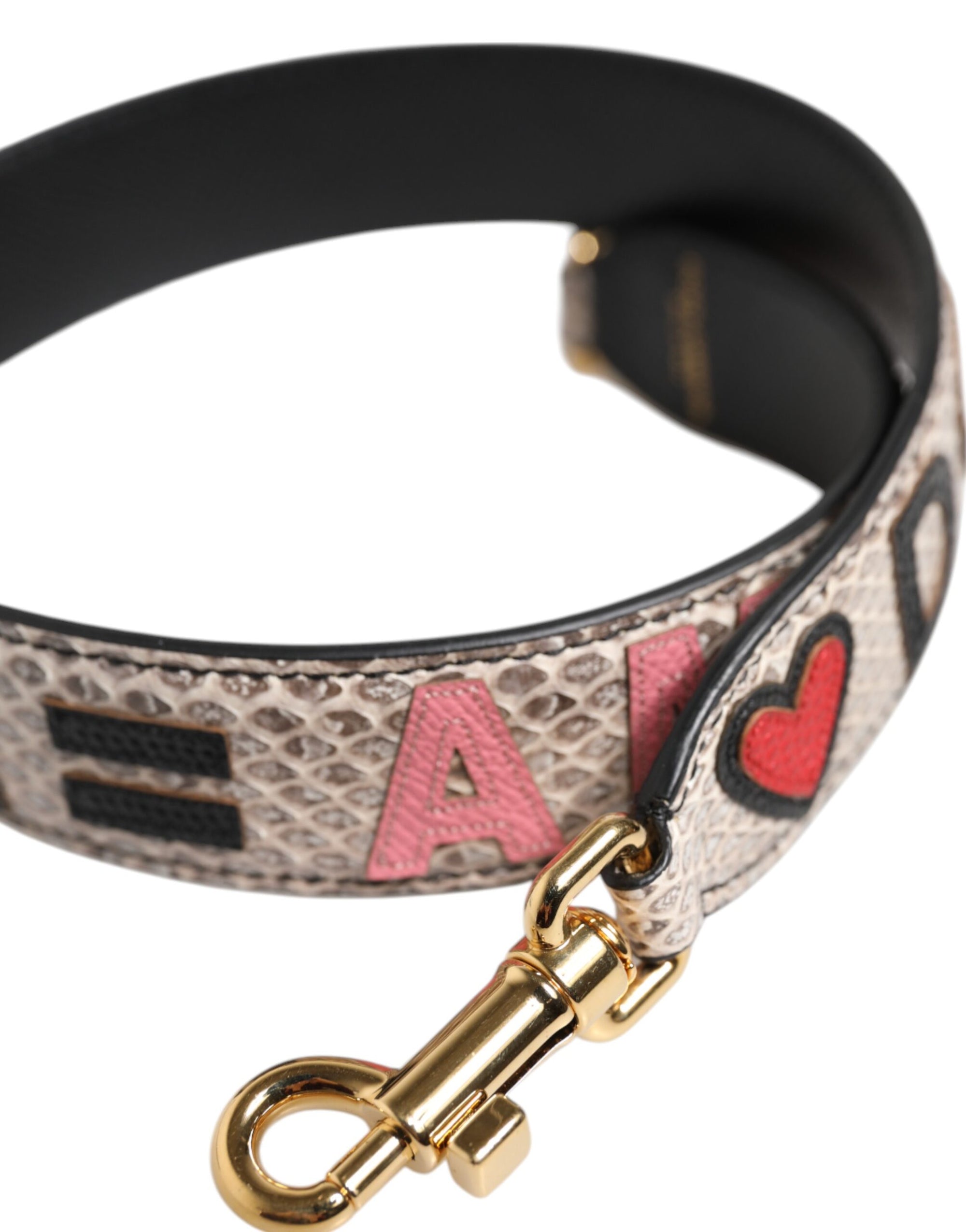 Bandoulière multicolore Dolce &amp; Gabbana DG AMORE Patch Bag Accessory