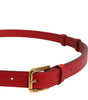 Ceinture à boucle en métal gravée du logo rouge Dolce &amp; Gabbana