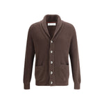 Cardigan côtelé Brunello Cucinelli
