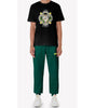 Casablanca Black Cotton T-Shirt