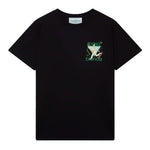 Casablanca Black Cotton T-Shirt