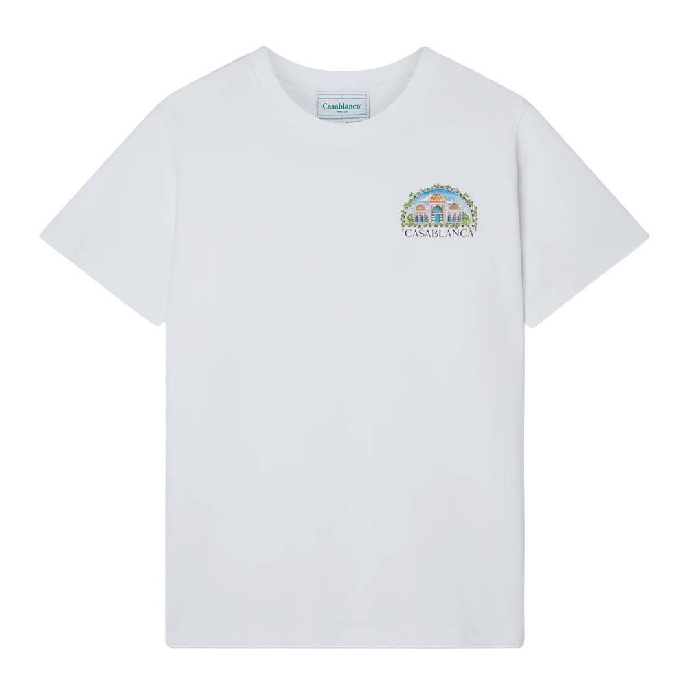 Casablanca Black Cotton Men T-Shirt