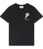 Casablanca Black Cotton T-Shirt