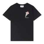 Casablanca Black Cotton T-Shirt