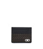 Porte-cartes tissé Gancini de Ferragamo