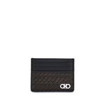 Porte-cartes tissé Gancini de Ferragamo
