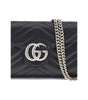 Portefeuille Gucci GG Marmont avec chaîne