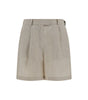 Short en lin Brunello Cucinelli