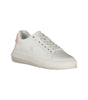 Baskets Calvin Klein en cuir blanc pour femme