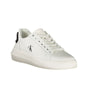 Baskets Calvin Klein en cuir blanc pour femme