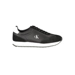 Baskets Calvin Klein en cuir noir pour femme