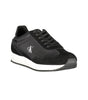 Baskets Calvin Klein en cuir noir pour femme