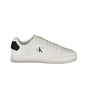 Baskets Calvin Klein en cuir blanc pour homme