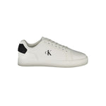 Baskets Calvin Klein en cuir blanc pour homme