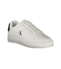 Baskets Calvin Klein en cuir blanc pour homme