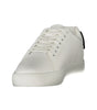Baskets Calvin Klein en cuir blanc pour homme