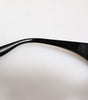 Dolce & Gabbana Black Silver Sequin Oversized Butterfly DG4326 Sunglasses