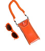 Dolce &amp; Gabbana Orange Reborn To Live Oval Frame Logo Eyewear Sunglasses