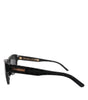 Dolce &amp; Gabbana Black Leather Frame DG4177 Tinted Lens Sunglasses
