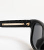 Dolce &amp; Gabbana Black Leather Frame DG4177 Tinted Lens Sunglasses