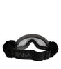 Dolce &amp; Gabbana Black Bi0759 Lace Mirrored Ski Goggles Mask Sunglasses