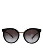 Dolce &amp; Gabbana Black Transparent Trim Round DG4371-F Eyewear Sunglasses