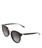 Dolce &amp; Gabbana Black Transparent Trim Round DG4371-F Eyewear Sunglasses