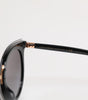 Dolce &amp; Gabbana Black Transparent Trim Round DG4371-F Eyewear Sunglasses