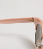 Dolce &amp; Gabbana Pink Gold Mirrored Cat Eye DG6109 Sequined Sunglasses