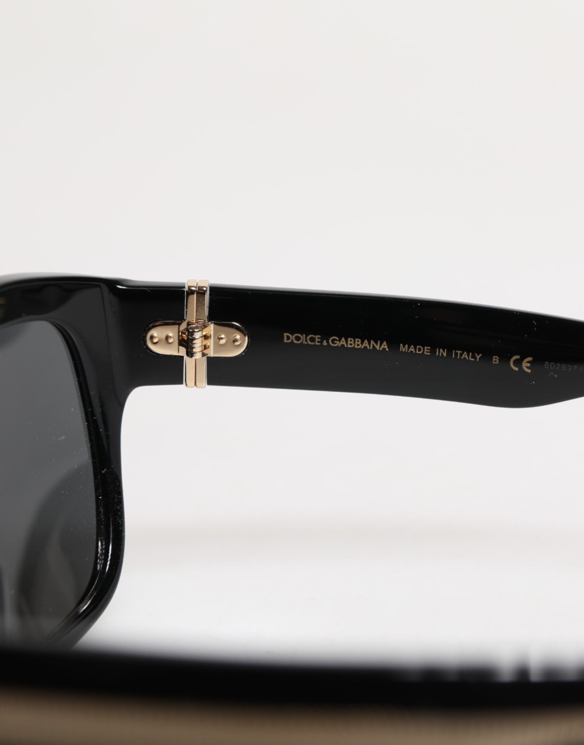 Dolce &amp; Gabbana Black Square Acetate Frame DG4398-F Eyewear Sunglasses