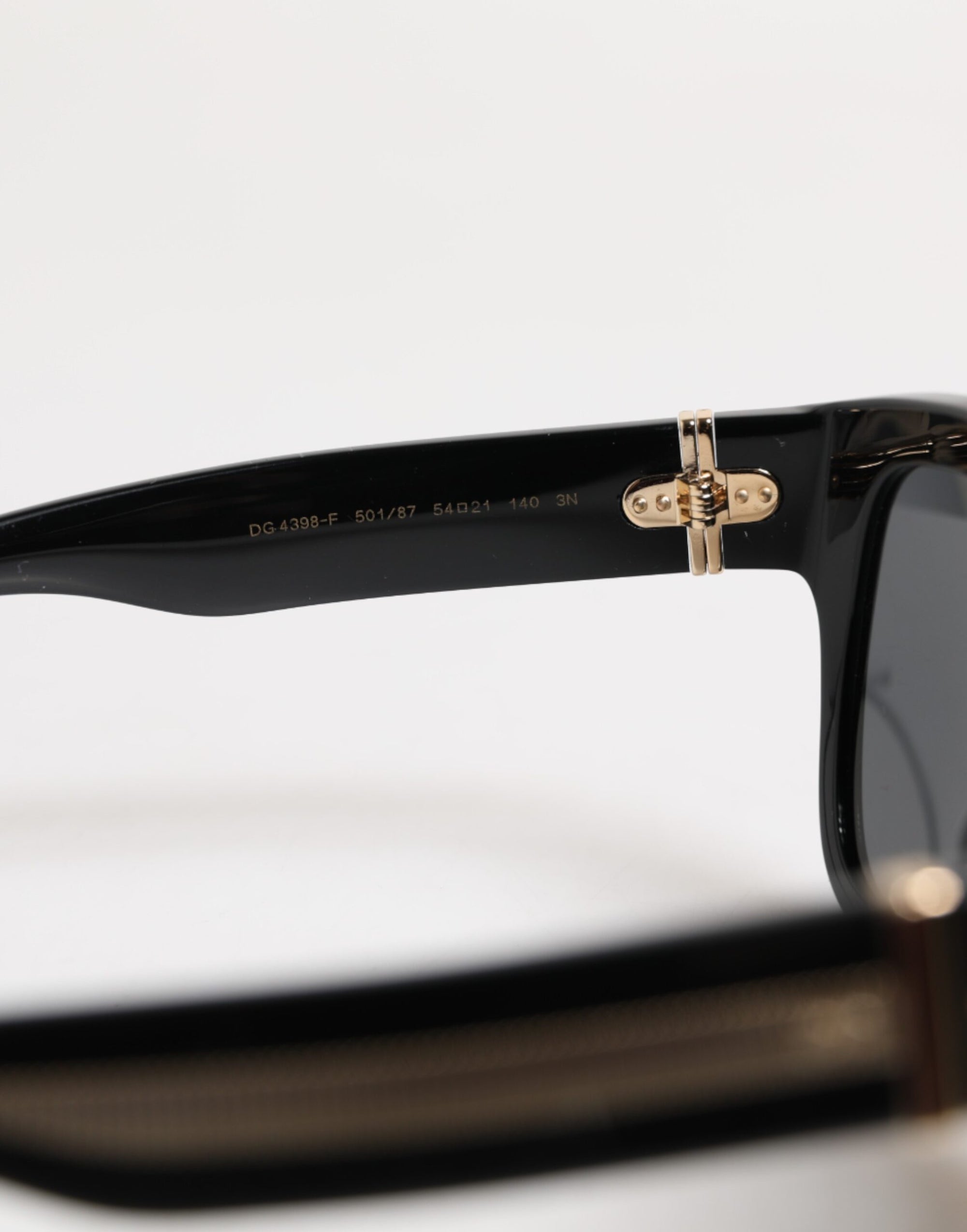 Dolce &amp; Gabbana Black Square Acetate Frame DG4398-F Eyewear Sunglasses