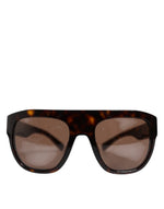 Dolce &amp; Gabbana Dark Brown Havana DG4398F Square Frame Eyewear Sunglasses