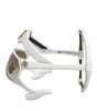 Dolce &amp; Gabbana White Acetate Next Generation Mask Eyewear Sunglasses